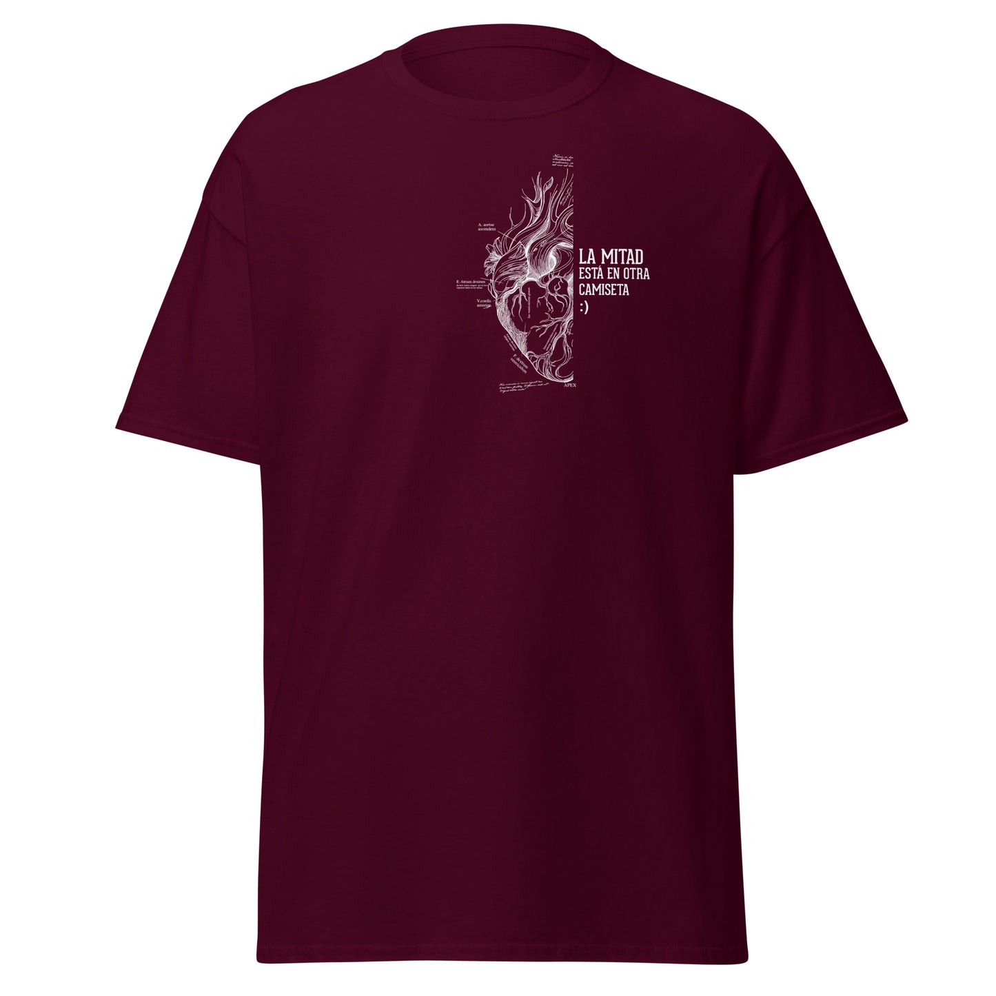 Camiseta Heart Tree - Mitad izquierda :)