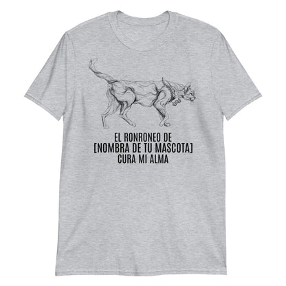 Camiseta PERSONALIZABLE mascotas: 'Ronroneo'