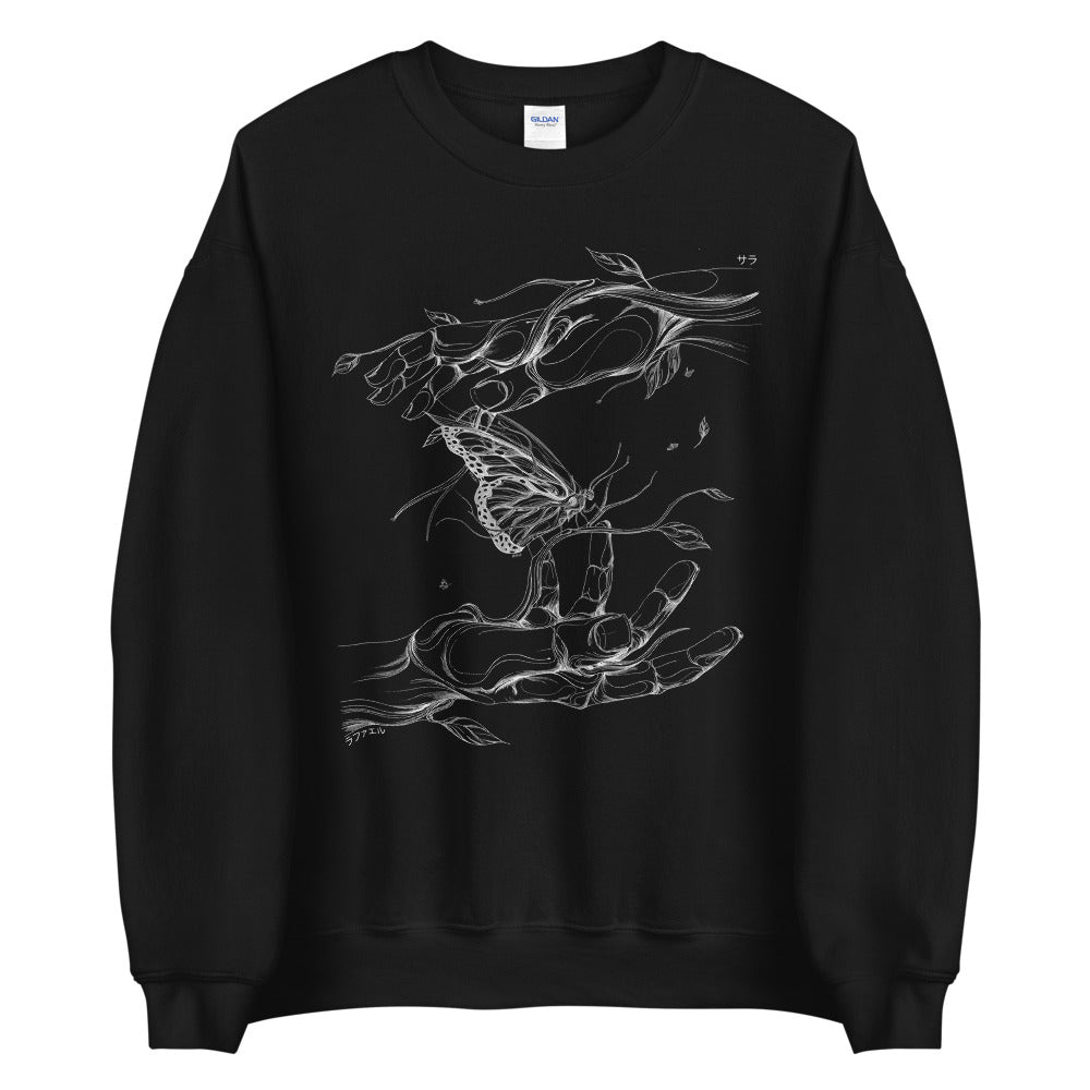 The Dreamers Sweatshirt: Creating Life/Butterfly
