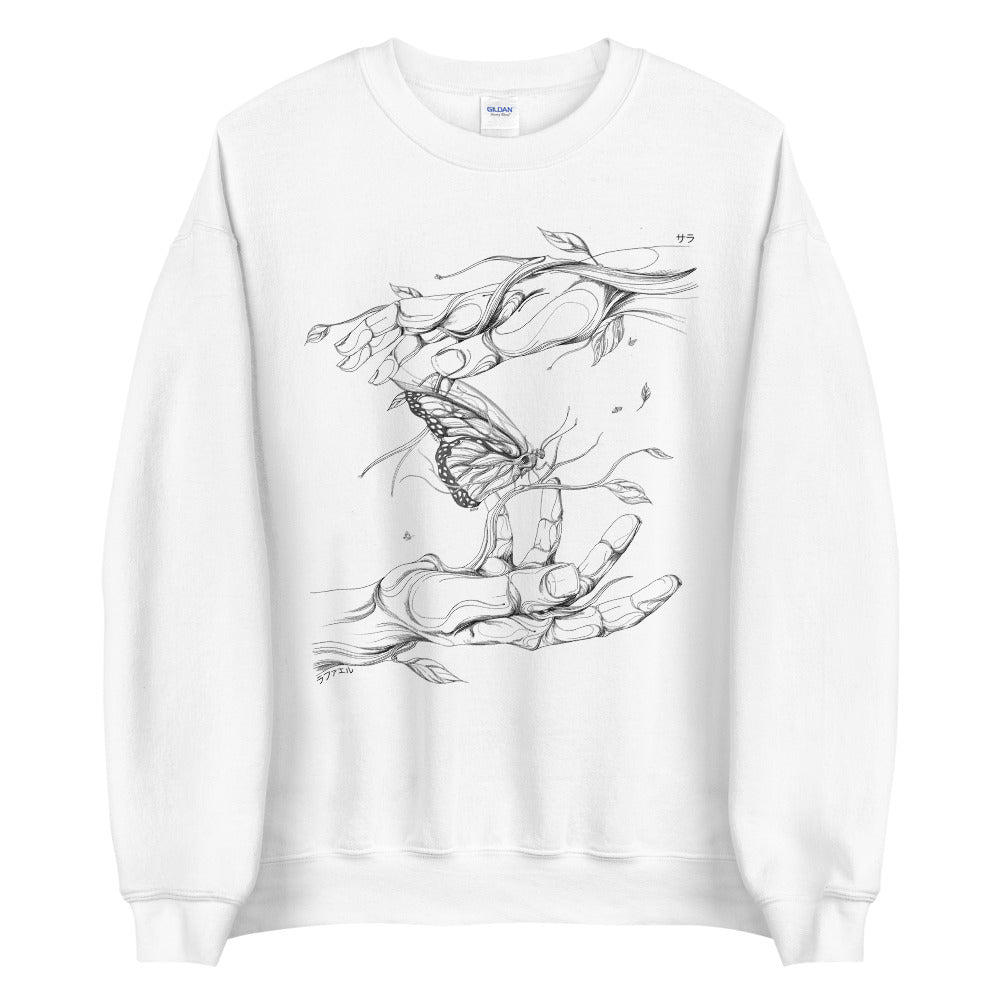 The Dreamers Sweatshirt: Creating Life/Butterfly